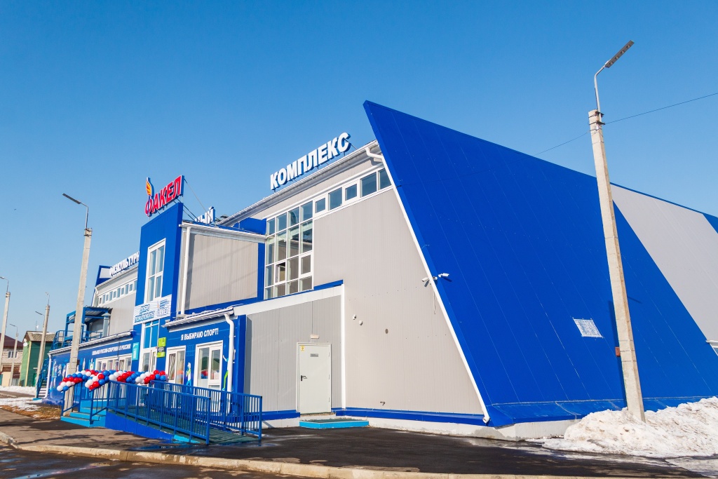 В Иркутской области в деревне Карлук открылся новый физкультурно-оздоровительный комплекс