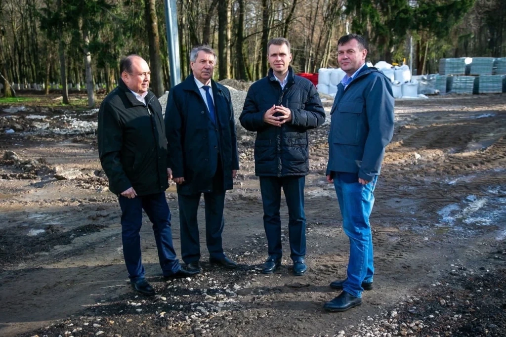 В Коломне завершается реконструкция парка Мира