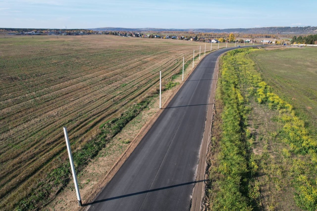 В Ангарске завершается строительство объездной дороги в деревне Зуй В Ангарске завершается строительство объездной дороги в деревне Зуй