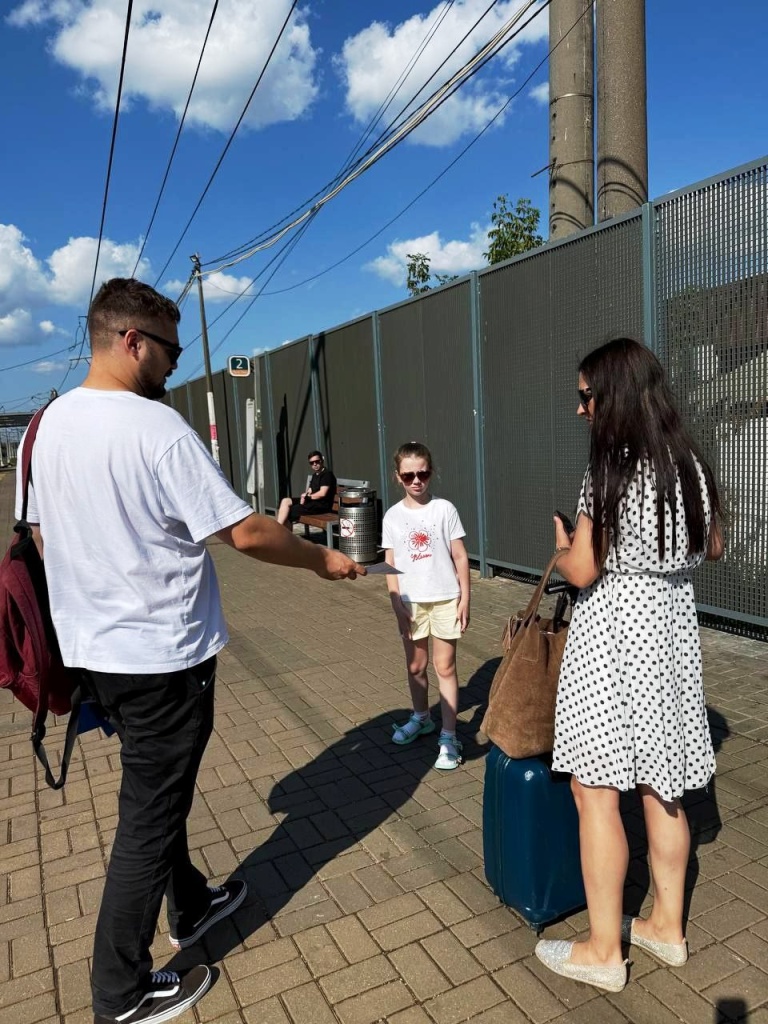В подмосковном Пушкино прошел рейд для пассажиров и пешеходов