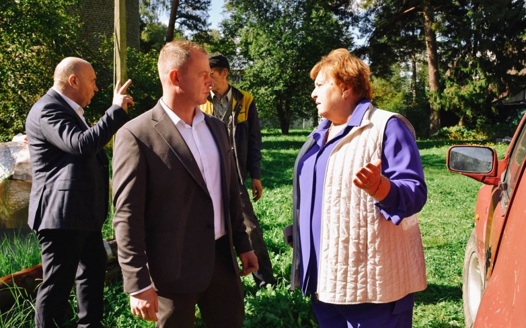 Председатель Совета депутатов Пушкинского проверил качество водоснабжения в Зеленоградском